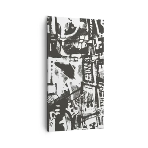 Obraz na plátne - Poriadok alebo chaos? - 55x100 cm