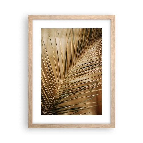 Plagát v ráme zo svetlého duba - Prírodná kolonáda - 30x40 cm