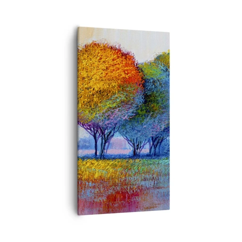 Obraz na plátne - Trs žiarivých farieb - 55x100 cm