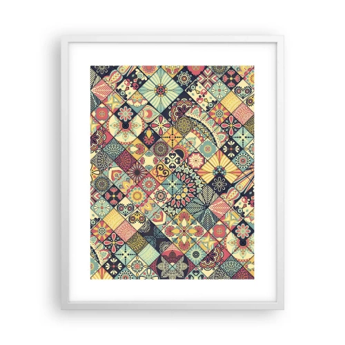 Plagát v bielom ráme - Marocká vízia - 40x50 cm