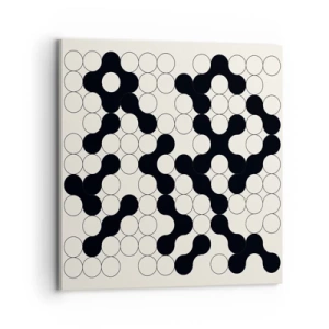Obraz na plátne - Čínska hra – variácia - 70x70 cm