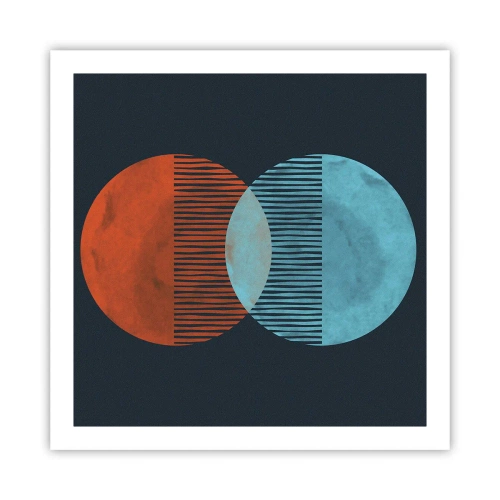 Plagát - Astronomická fantázia - 60x60 cm
