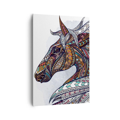 Obraz na plátne - Keltský vojnový or - 70x100 cm