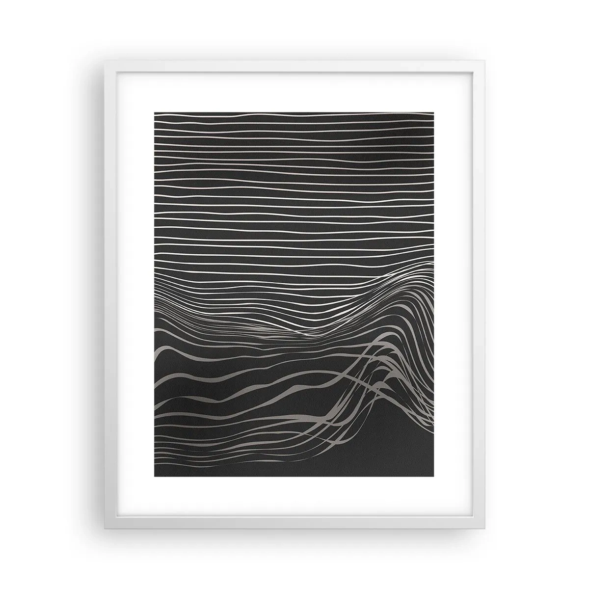 Plagát v bielom ráme - Rytmus a prízvuk - 40x50 cm