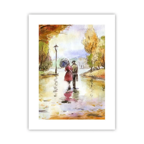 Plagát - Romantická jeseň v parku
- 30x40 cm