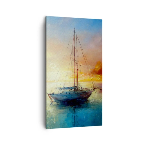 Obraz na plátne - V zlatom zálive - 45x80 cm