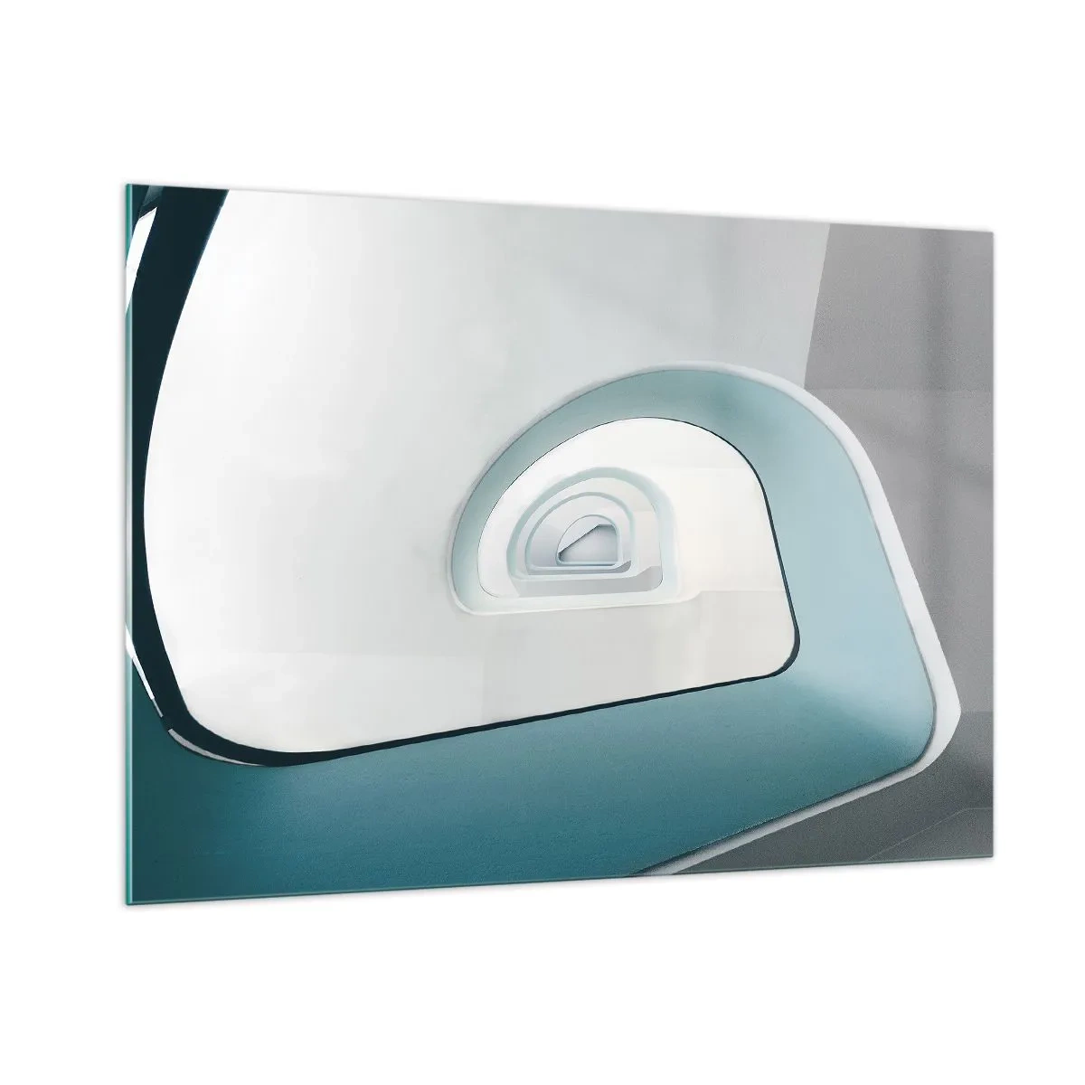 Obraz na skle - Na dno modrej - 100x70 cm