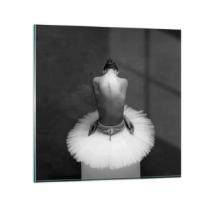 Obraz na skle - Práve prekvitá - 50x50 cm