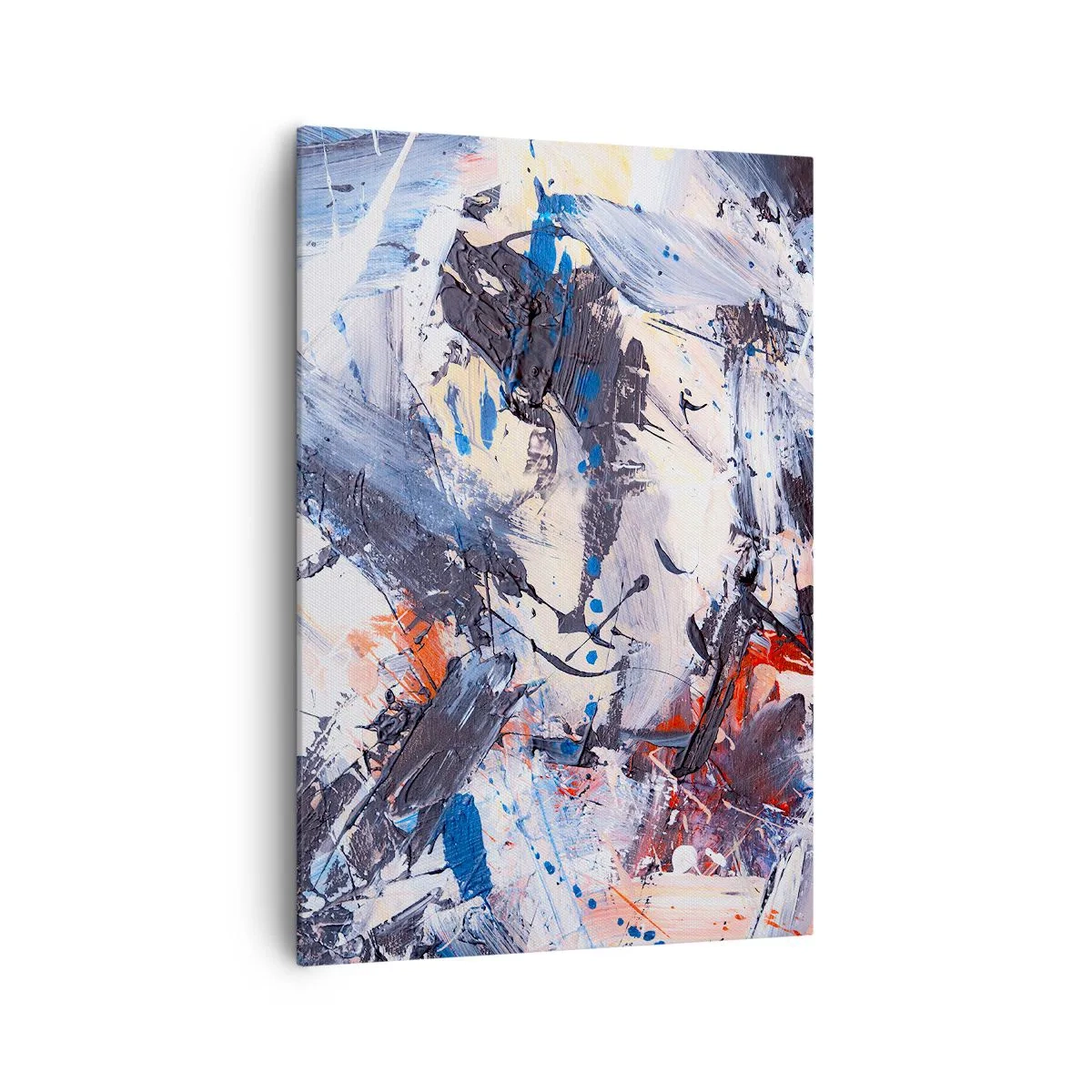 Obraz na plátne - Bláznivý tanec abstrakcie - 70x100 cm