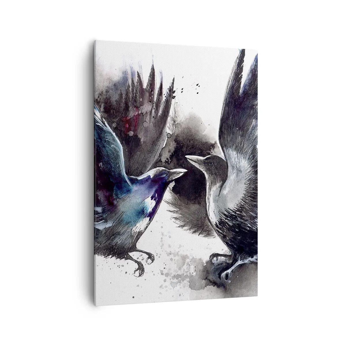 Obraz na plátne - Havran havranovi… - 70x100 cm