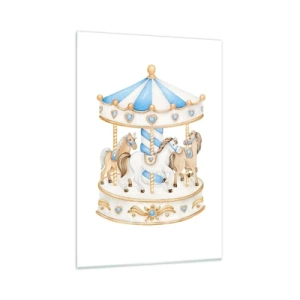 Obraz na skle - Sladké detstvo - 70x100 cm