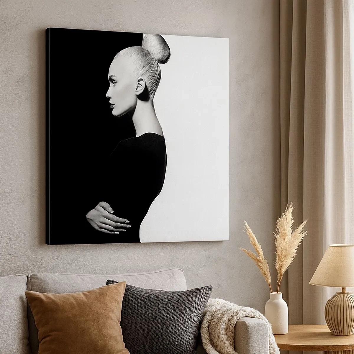 Obraz na plátne - Proste žena - 30x30 cm