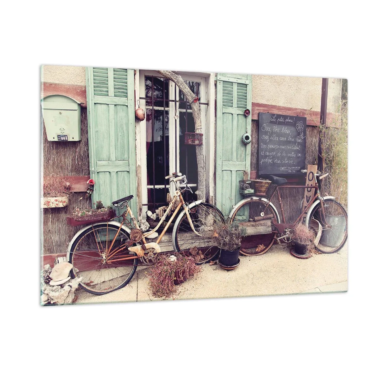 Obraz na skle - Nech žije provincia - 120x80 cm