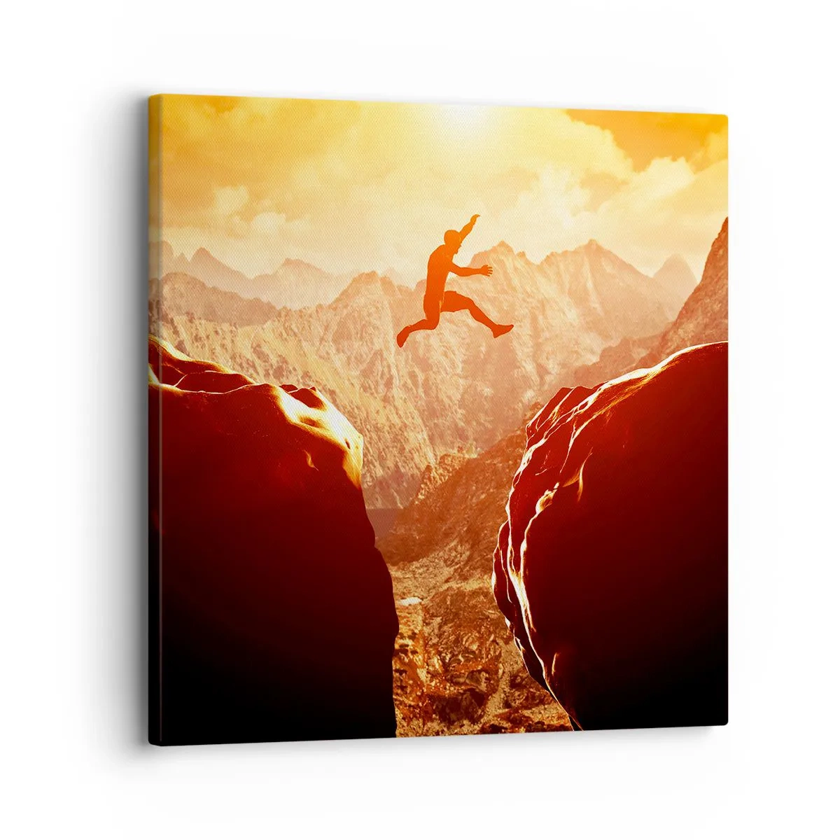 Obraz na plátne - Prekročením hraníc - 30x30 cm