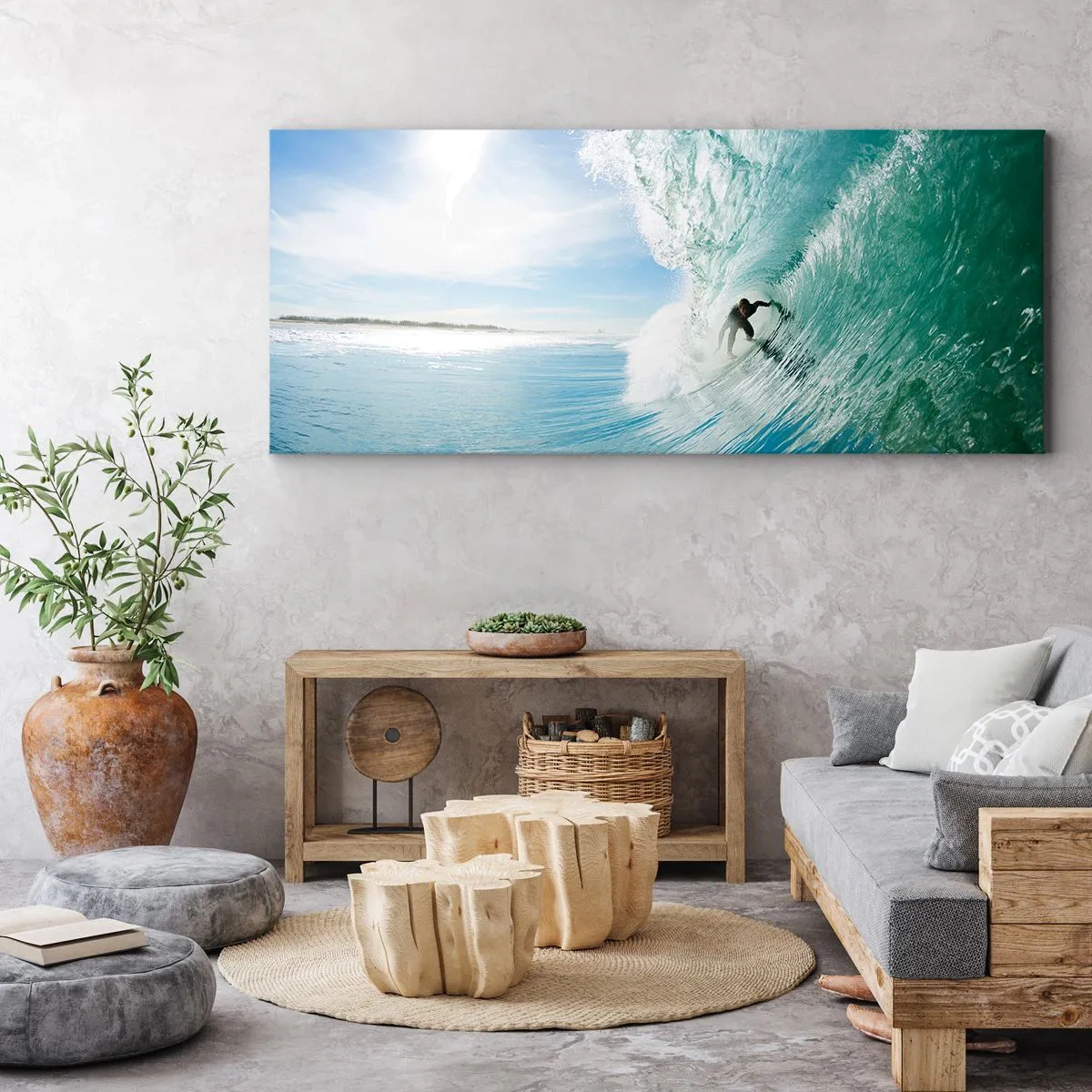 Obraz na plátne - Vždy na povrchu - 100x40 cm