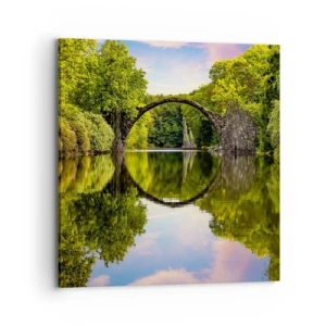 Obraz na plátne - Na rozhraní dvoch svetov - 70x70 cm