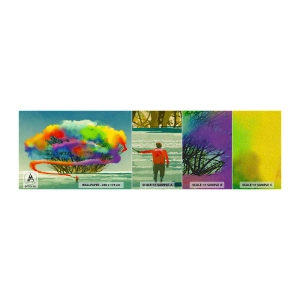 Vzorka fototapety Premium Sand - Oživiť tento svet - Abstrakcia, Muž, Moderný vzor - 100x30 cm