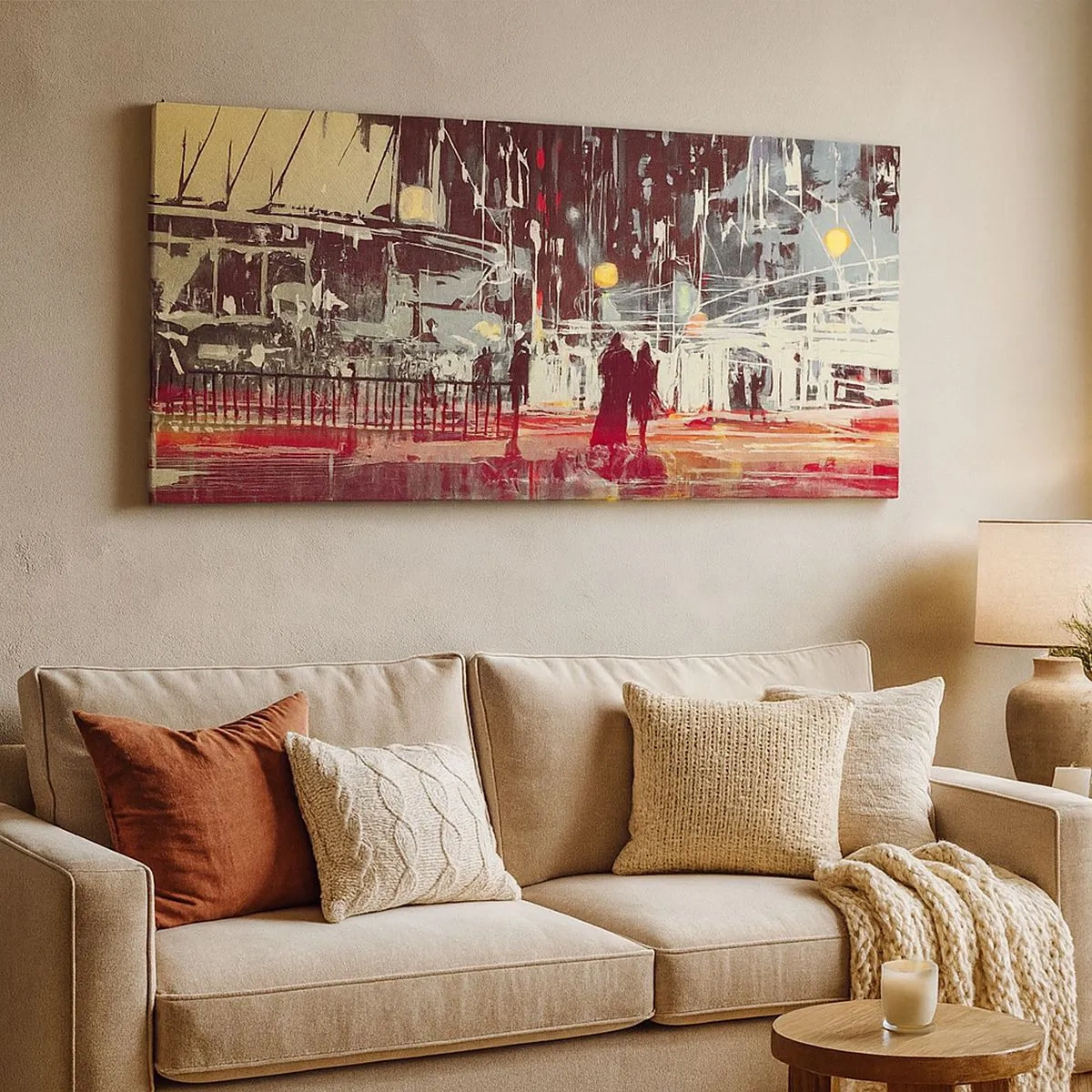 Obraz na plátne - Veľkomestská doprava - 100x40 cm