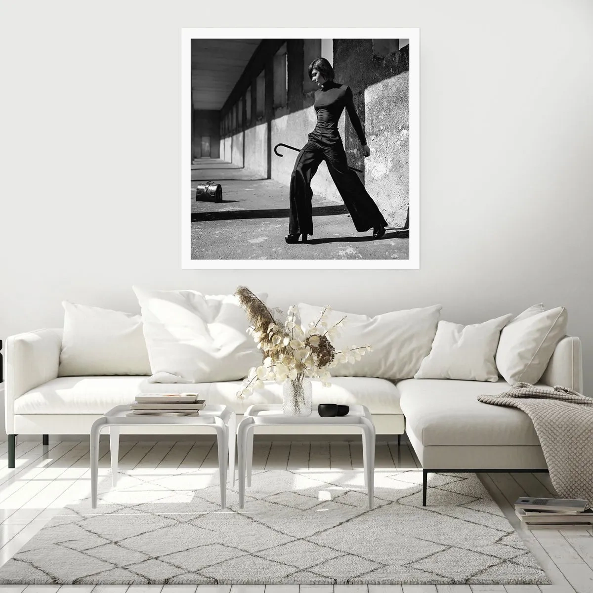 Plagát - Mestská elegancia - 60x60 cm