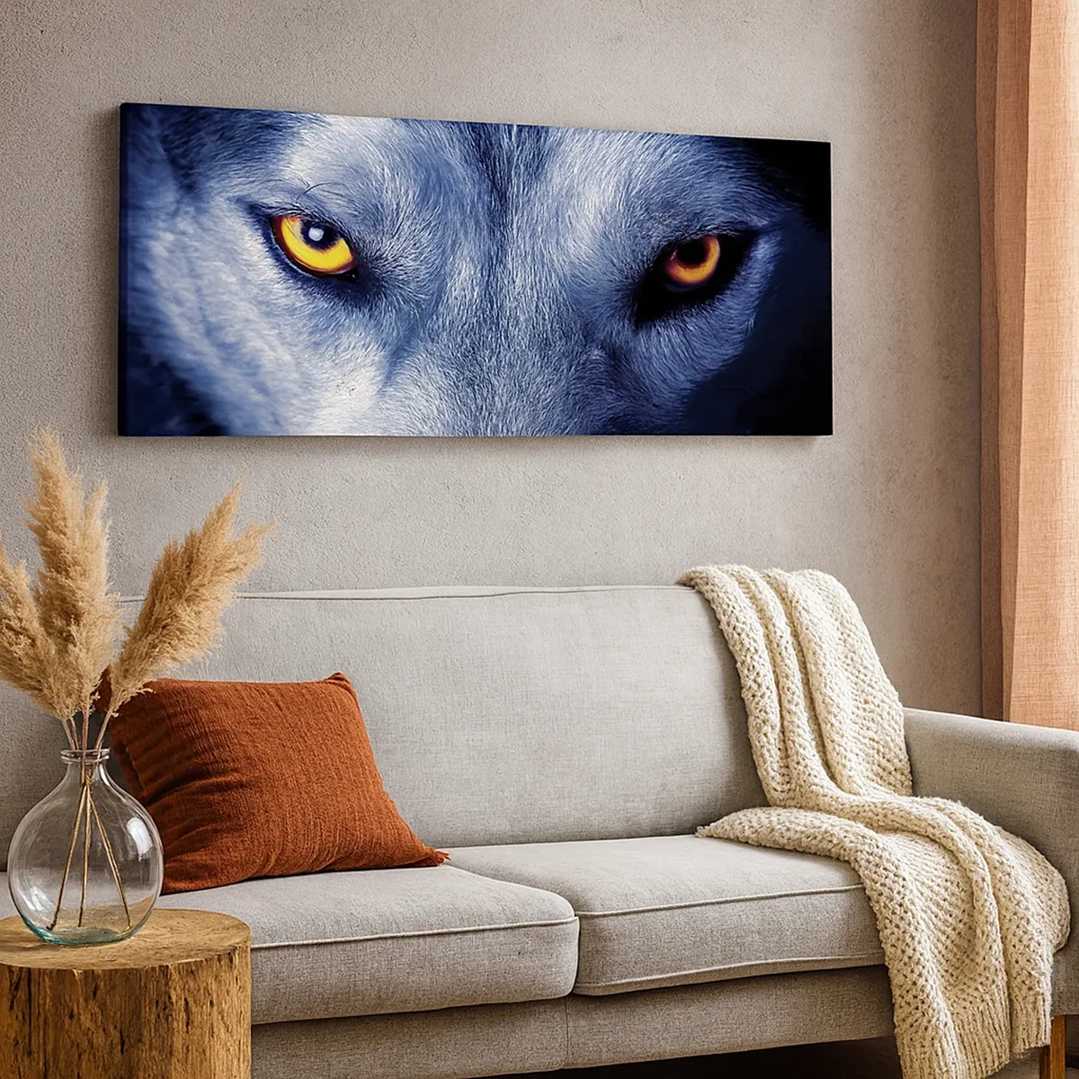 Obraz na plátne - Fascinujúci pohľad - 30x30 cm