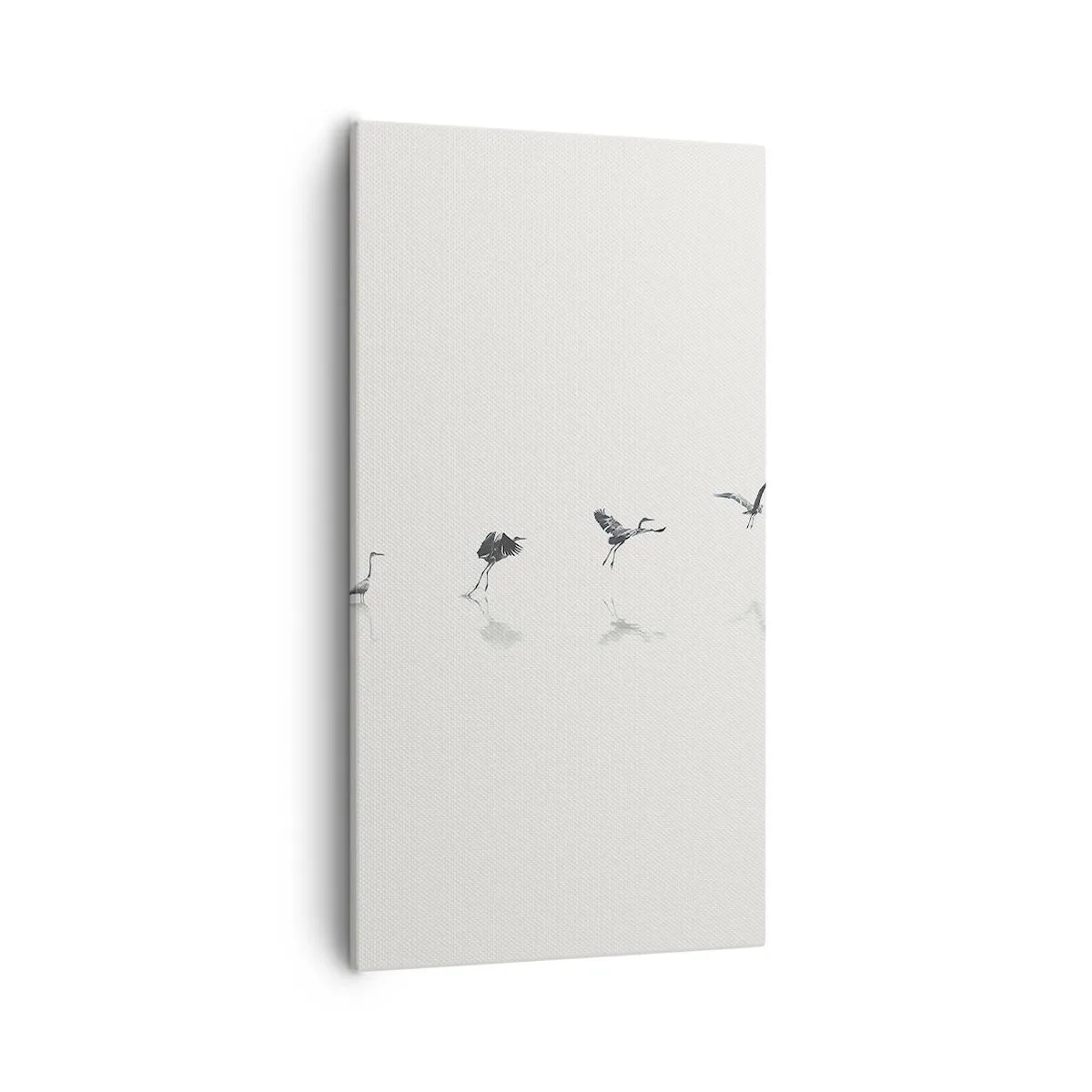 Obraz na plátne - Štyri jednoduché kroky - 55x100 cm