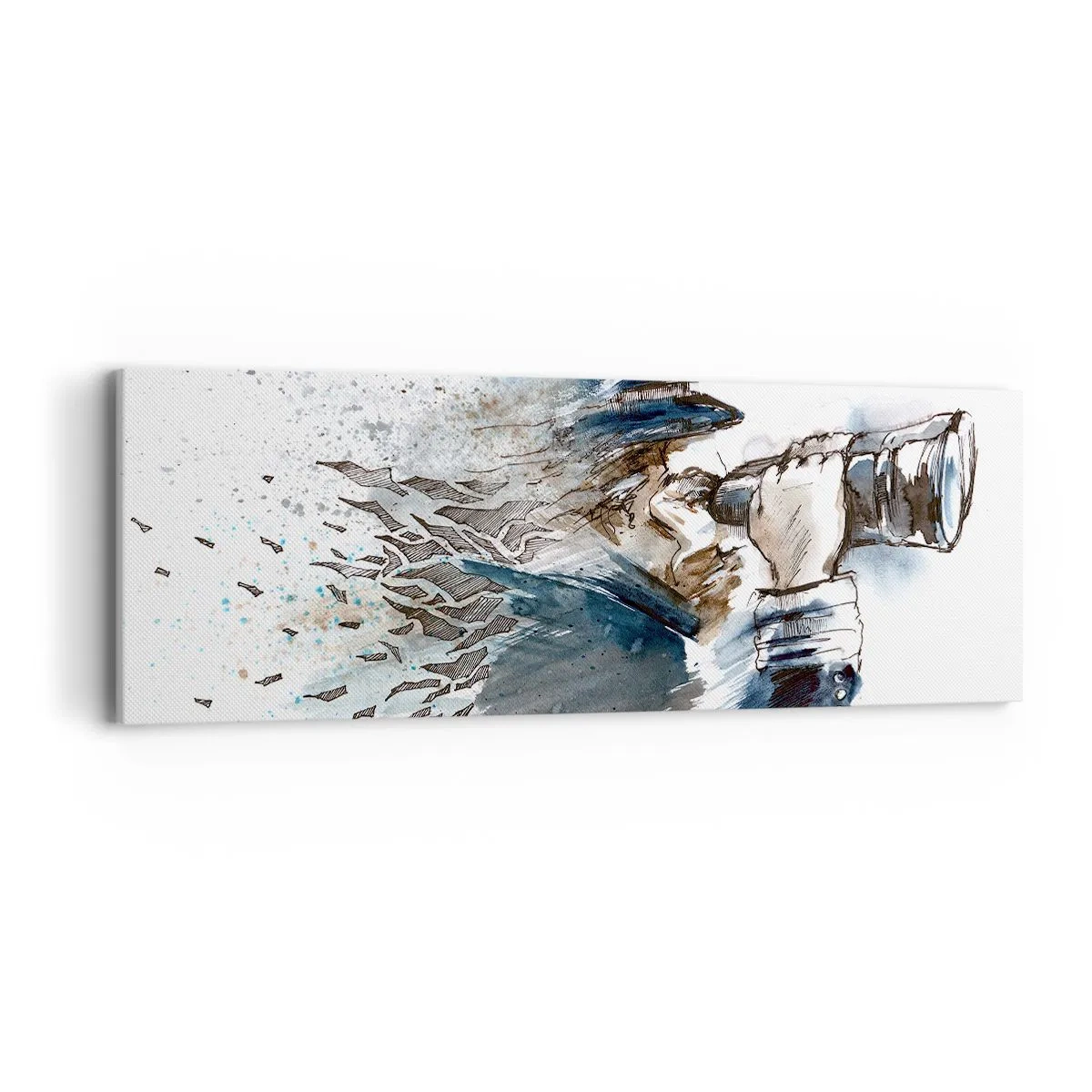 Obraz na plátne - Desať na Beaufortovej stupnici! - 90x30 cm