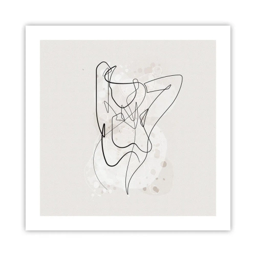 Plagát - Umenie zvádzania - 50x50 cm
