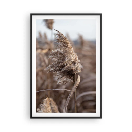 Plagát v čiernom ráme - Čas odletieť s vetrom - 61x91 cm