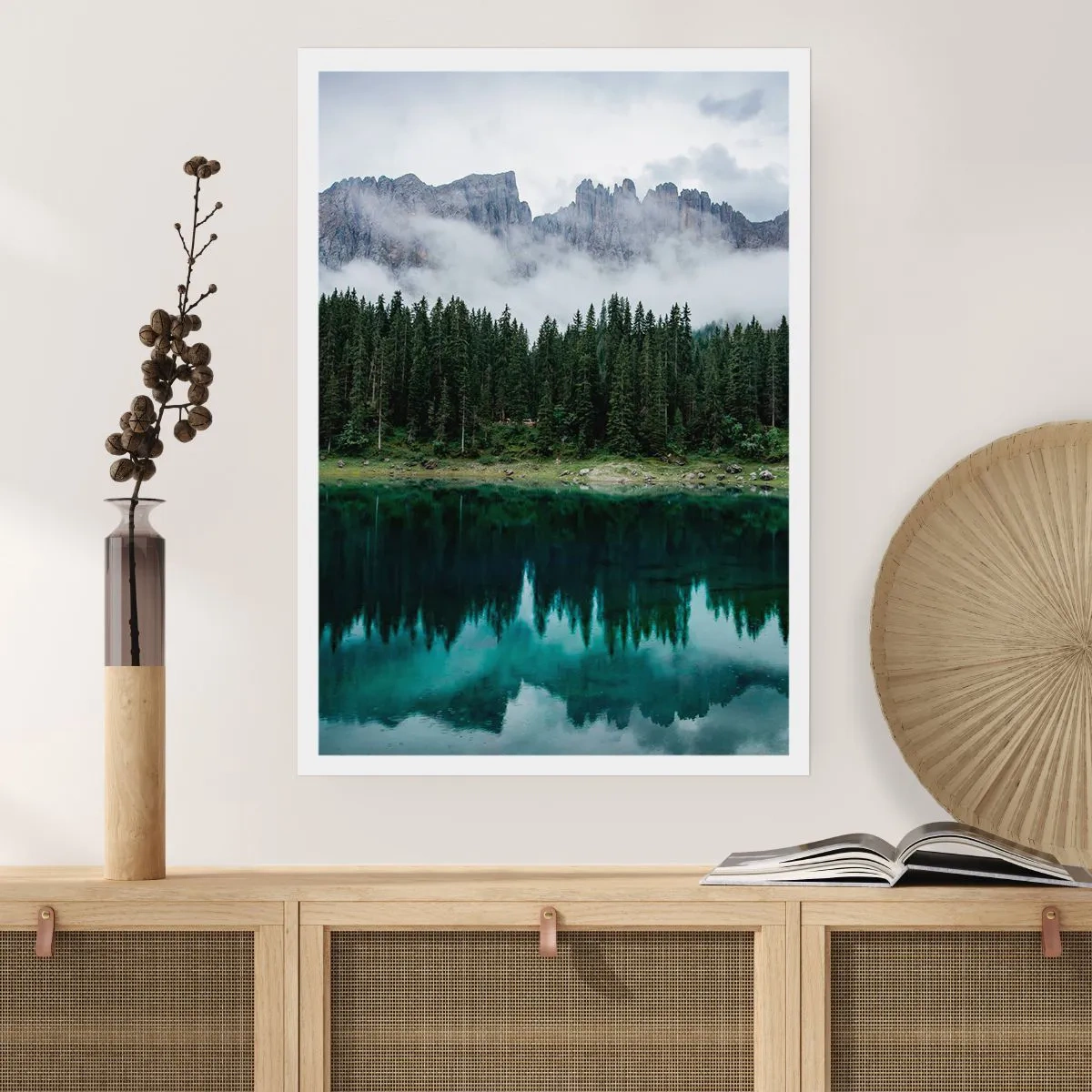 Plagát - Ticho, ticho, neprebuďme spiacu vodu…. - 70x100 cm