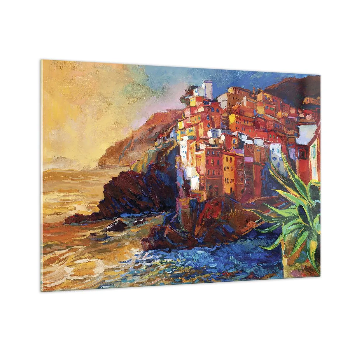 Obraz na skle - Taliansky nádych - 100x70 cm