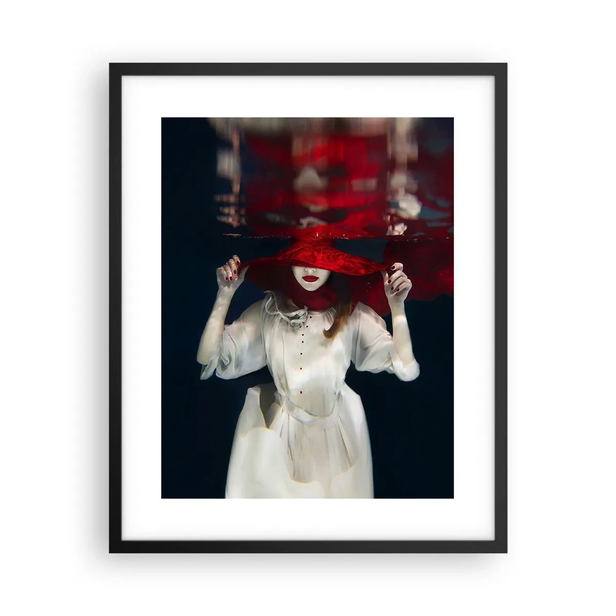 Plagát v čiernom ráme - Divoženka - 40x50 cm