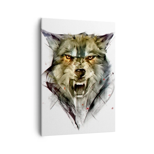 Obraz na plátne - Ani krok! - 50x70 cm