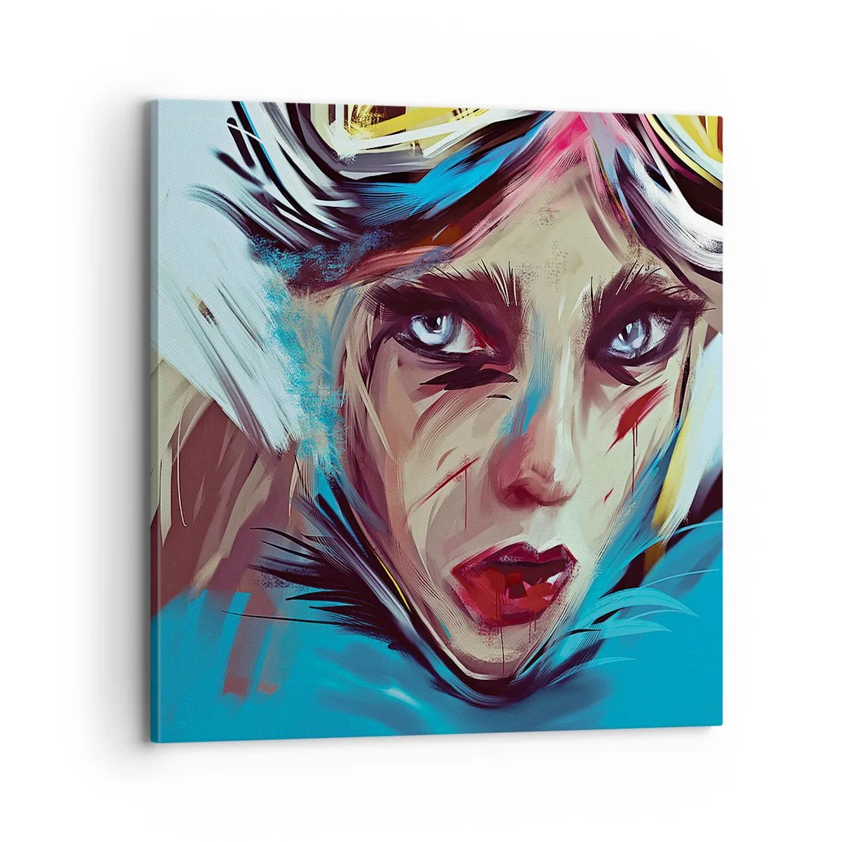 Obraz na plátne - Silničná bojovníčka - 70x70 cm