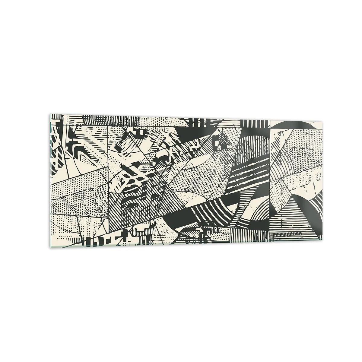 Obraz na skle - Dynamika súčasnosti - 120x50 cm