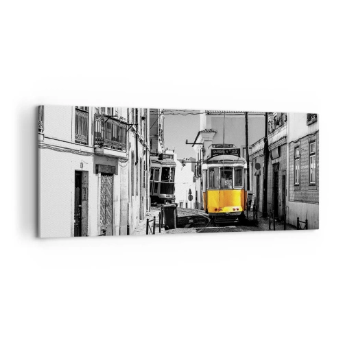 Obraz na plátne - Duch Lisabonu - 100x40 cm