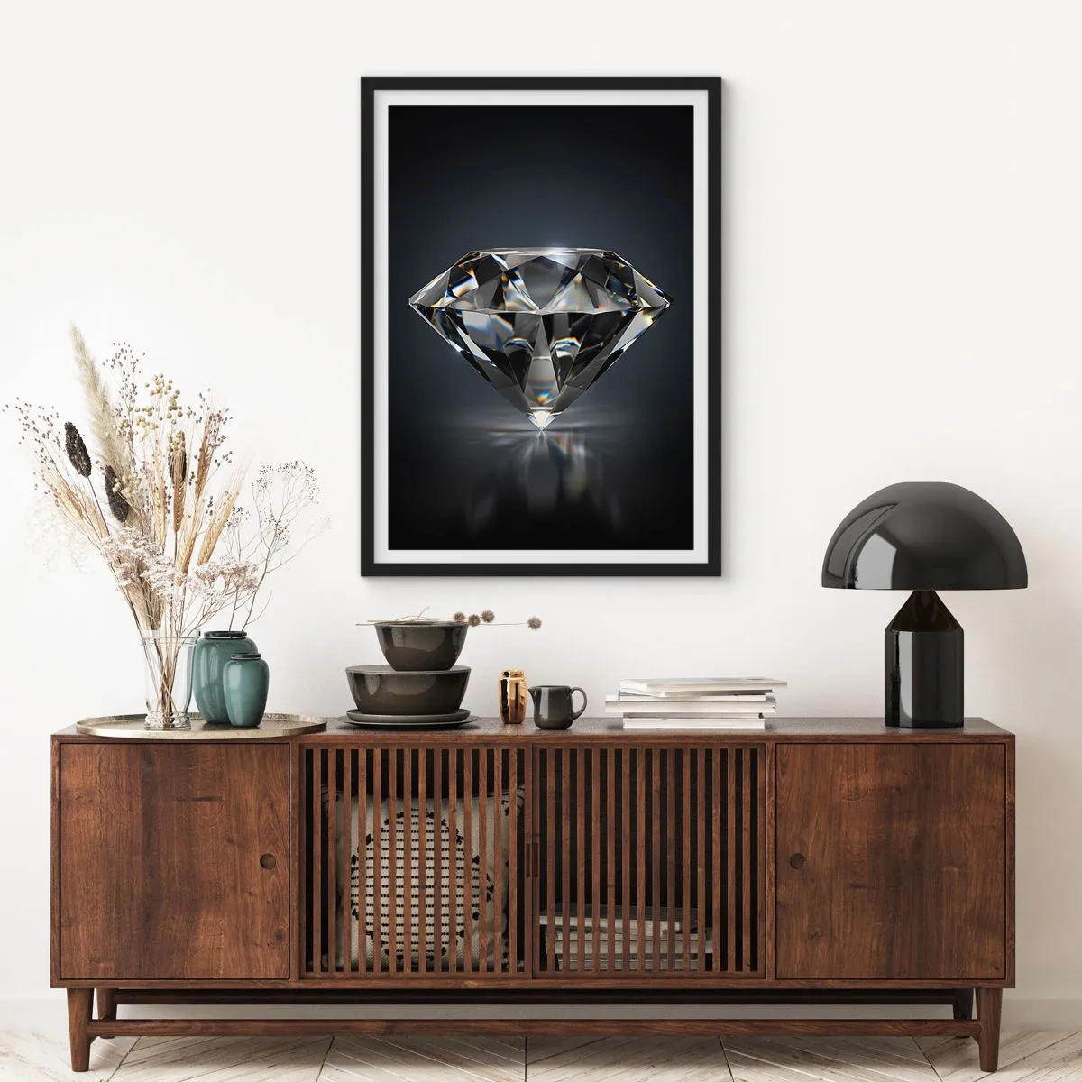 Plagát v čiernom ráme - Best girls friend - 61x91 cm