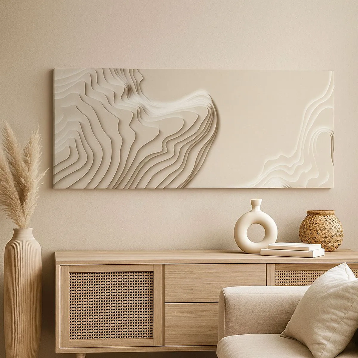 Obraz na plátne - Topografia umenia - 100x40 cm