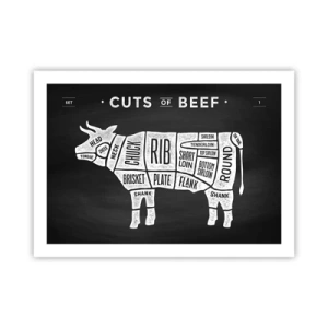 Plagát - Šlabikár mäsiara - 70x50 cm
