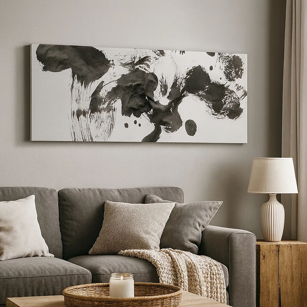 Obraz na plátne - Metóda v šialenstve? - 30x30 cm