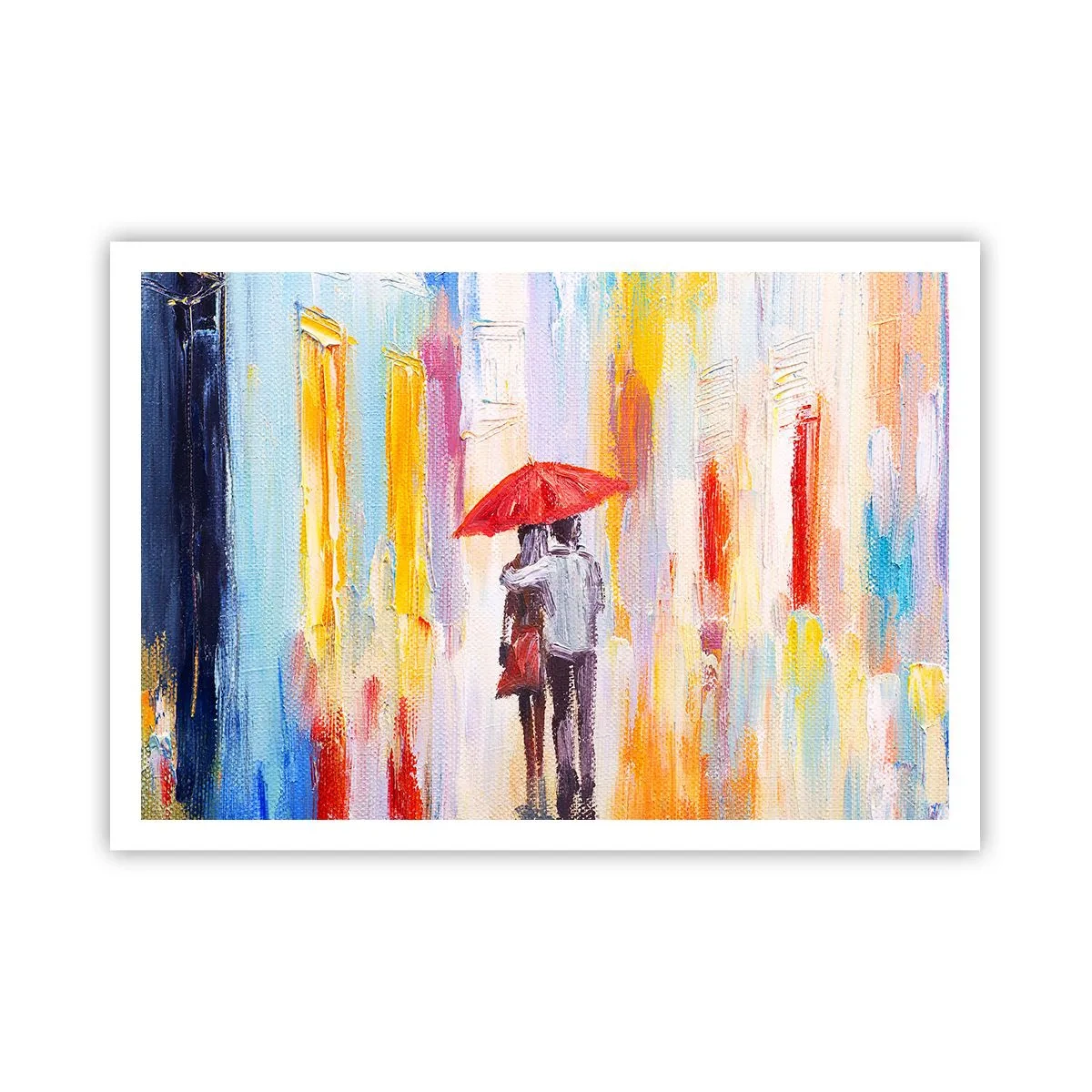 Plagát - Nech prší ďalej - 100x70 cm