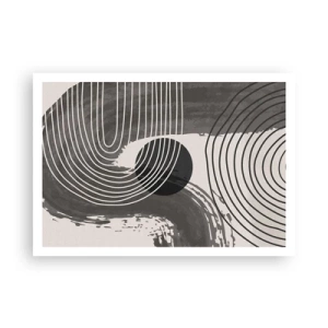 Plagát - Ovál víťazí - 100x70 cm