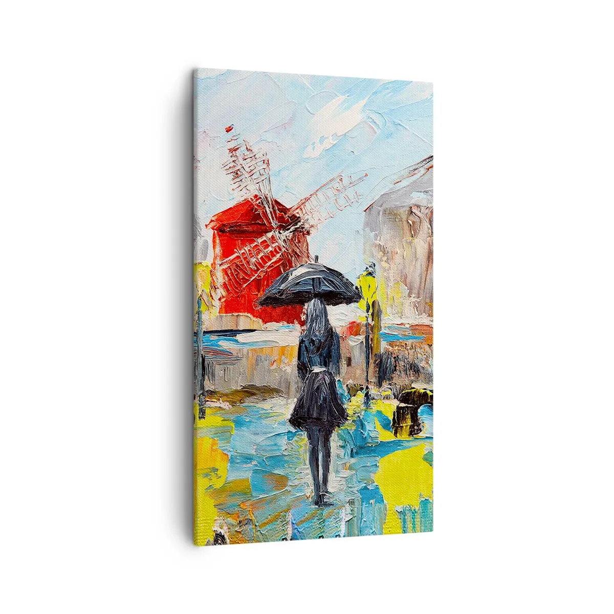Obraz na plátne - Parížske legendy - 45x80 cm