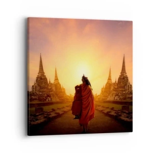 Obraz na plátne - V kľude večnosťou - 40x40 cm