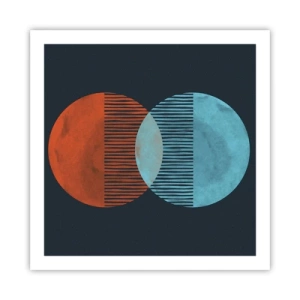 Plagát - Astronomická fantázia - 60x60 cm