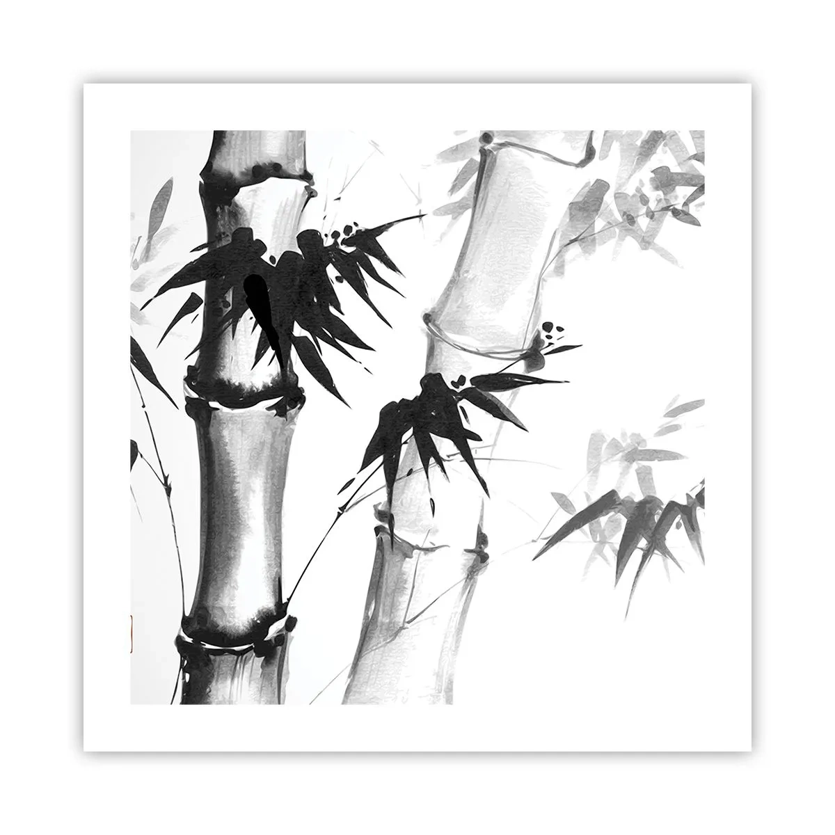 Plagát - Blízky záber na orient - 50x50 cm