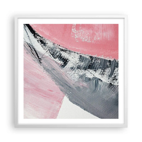 Plagát v bielom ráme - Zladená kompozícia - 60x60 cm