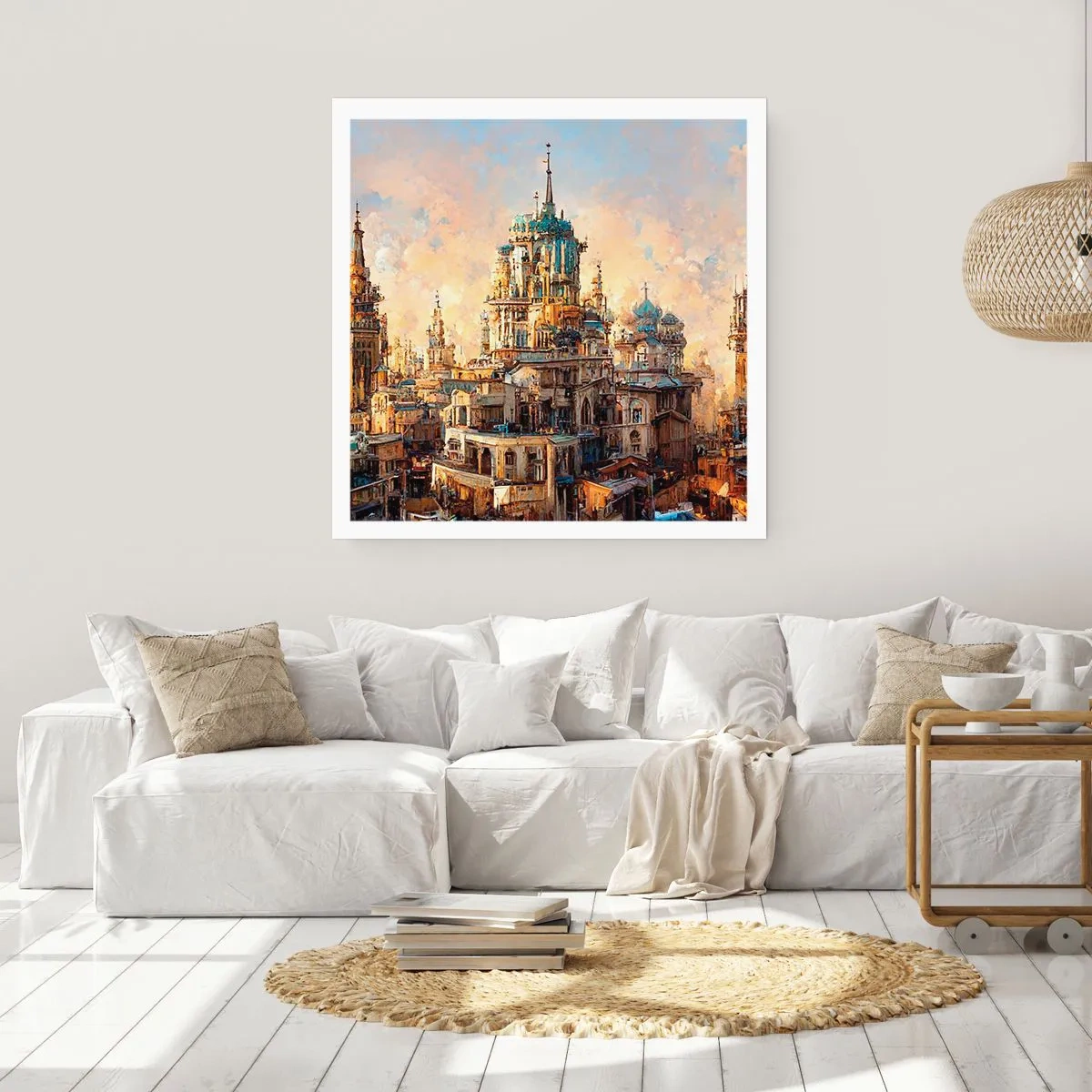 Plagát - Mesto miest - 60x60 cm