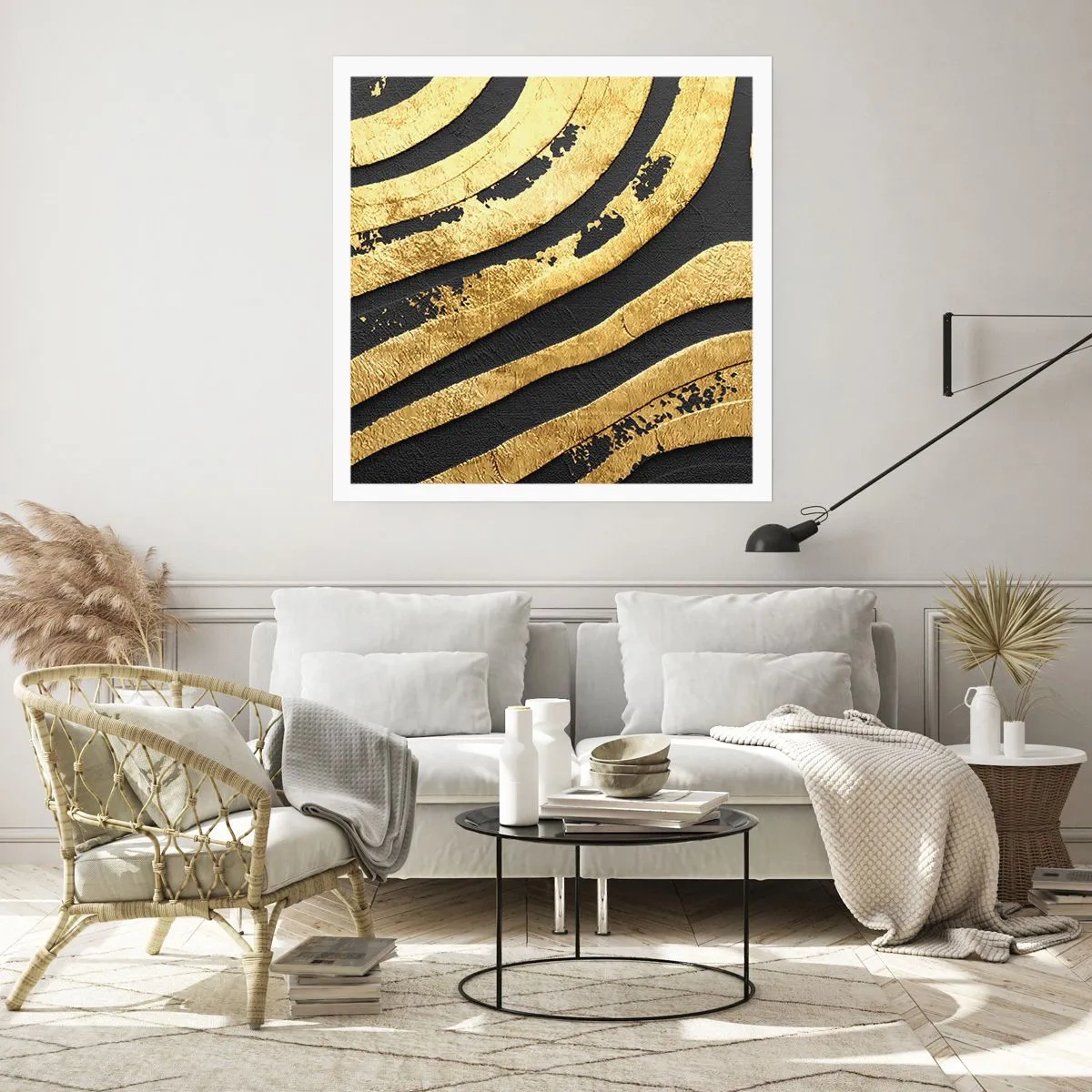 Plagát - Všetko plynie - 60x60 cm