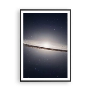 Plagát v čiernom ráme - Kedysi dávno v jednej preďalekej galaxii… - 70x100 cm
