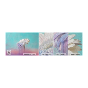 Vzorka fototapety Premium Sand - Záhrobia kvetín - Abstrakcia, Kvetina, Kus - 100x30 cm